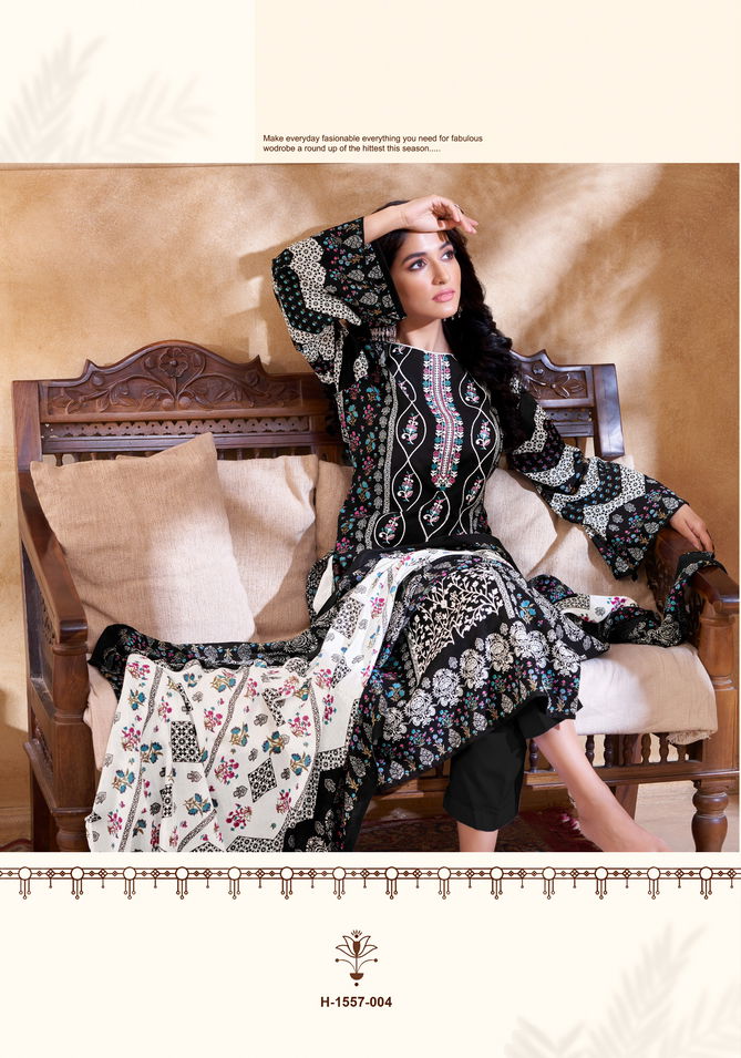 Qudrat Black And White By Alok Suit Pakistani Printed Cotton Dress Material Wholesale Price In Surat